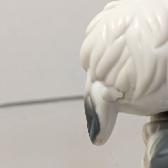 Littlest Pet Shop Magic Motion Sheepdog White Gray Puppy Dog - Picture 6 of 9